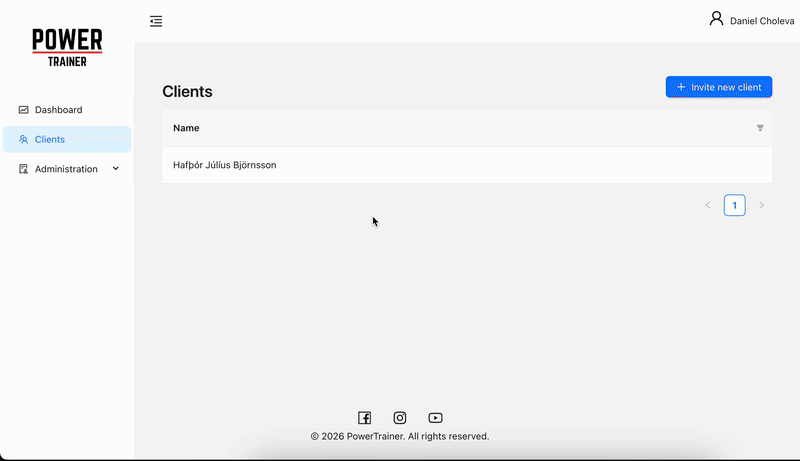 Check your athlete calendar for finished trainings
